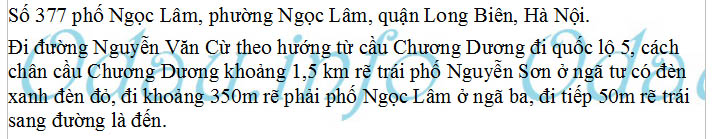 odau.info: KTT ở phố Ngọc Lâm - phường Ngọc Lâm