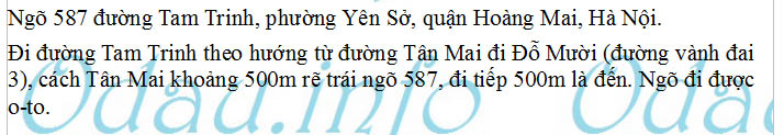 odau.info: Bệnh viện ĐH Y, cơ sở Hoàng Mai - phường Yên Sở