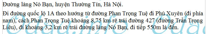 odau.info: Công an xã Vân Tảo