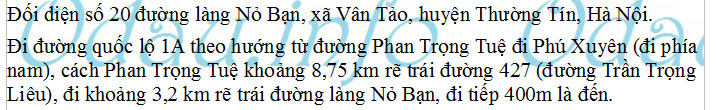 odau.info: trường cấp 2 Vân Tảo - xã Vân Tảo