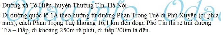 odau.info: trường cấp 3 Tô Hiệu - xã Tô Hiệu