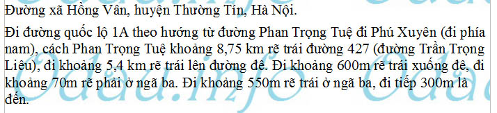 odau.info: Trường mẫu giáo Hồng Vân - xã Hồng Vân