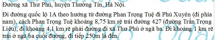 odau.info: trường cấp 1 Thư Phú - xã Thư Phú