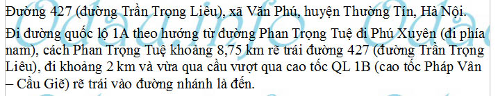 odau.info: Đội Thanh tra GTVT huyện Thường Tín