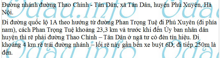 odau.info: trường cấp 3 Tân Dân - xã Tân Dân