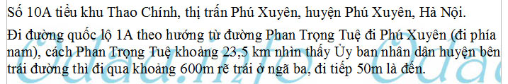 odau.info: Văn Phòng Công Chứng Trần Thiết - thị trấn Phú Xuyên