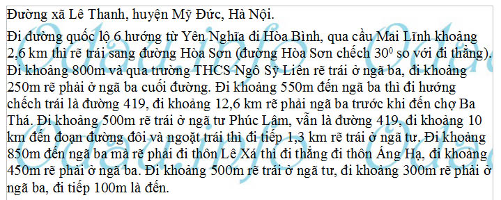 odau.info: trường cấp 2 Lê Thanh - xã Lê Thanh