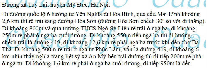 odau.info: Nghĩa trang liệt sỹ xã Tuy Lai - xã Tuy Lai