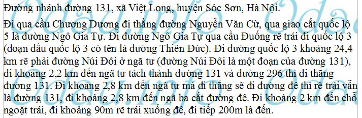 odau.info: trường cấp 1 Việt Long, cơ sở 2 - xã Việt Long