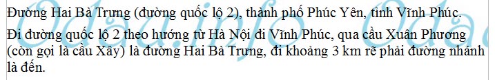 odau.info: Bệnh viện đa khoa Phúc Yên - P. Dương Nội