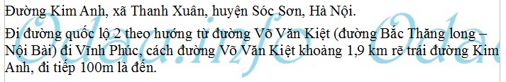 odau.info: trường cấp 3 Kim Anh - xã Thanh Xuân