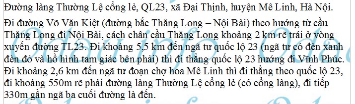 odau.info: Trường mẫu giáo Thường Lệ - xã Đại Thịnh