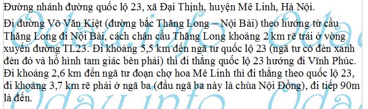 odau.info: trường cấp 1 Đại Thịnh B - xã Đại Thịnh