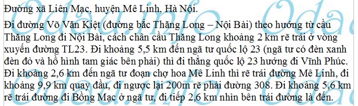 odau.info: trường cấp 1 Liên Mạc B - xã Liên Mạc