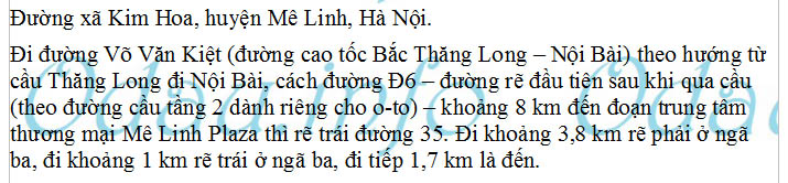 odau.info: trường cấp 1 Kim Hoa - xã Kim Hoa