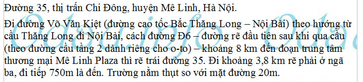 odau.info: trường cấp 1 Chi Đông - thị trấn Chi Đông