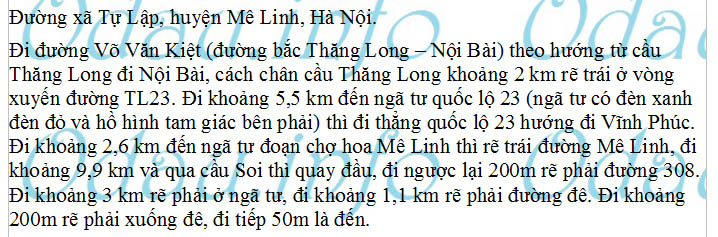 odau.info: trường cấp 2 Tự Lập - xã Tự Lập