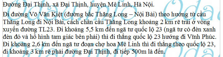 odau.info: Khu đô thị HUD Mê Linh Central - xã Đại Thịnh