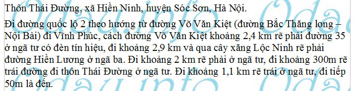 odau.info: Chùa Thái Đường - xã Hiền Ninh