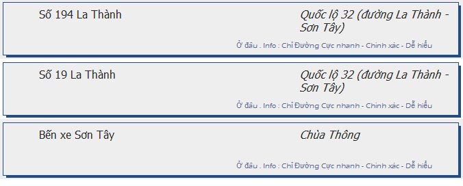 odau.info: lộ trình và tuyến phố đi qua của tuyến bus số 126 ở Hà Nội no12