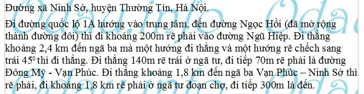 odau.info: Trường mẫu giáo Ninh Sở, cơ sở 2 - xã Ninh Sở