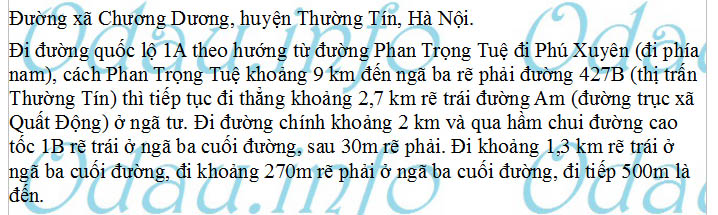 odau.info: Nghĩa trang liệt sỹ xã Chương Dương - xã Chương Dương