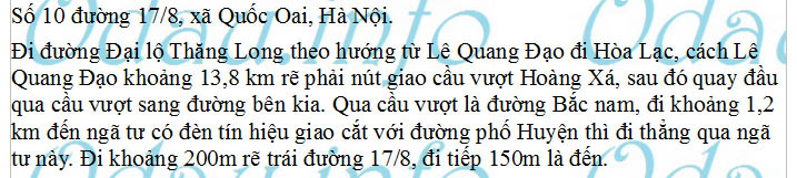 UBND xã Quốc Oai 