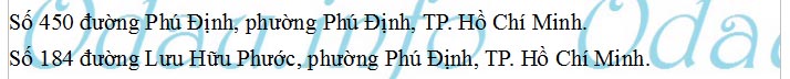 UBND Phường Phú Định 