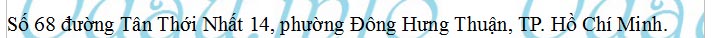 UBND Phường Đông Hưng Thuận 