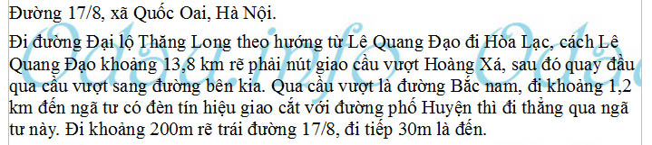 Công an xã Quốc Oai 
