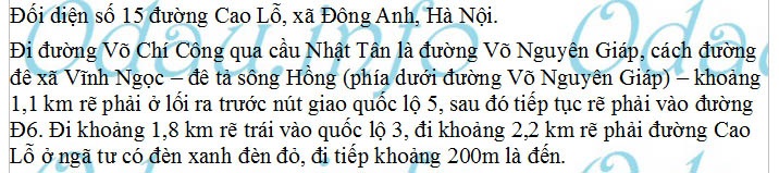 Ban Chỉ huy Phòng thủ TP. Hà Nội – khu vực 4 – Gia Lâm 