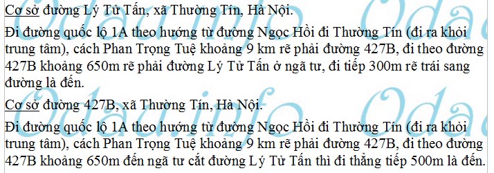 Công an xã Thường Tín 