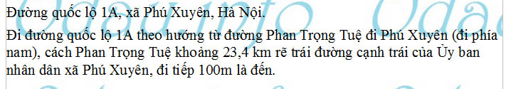 BHXH TP. Hà Nội – cơ sở Phú Xuyên 