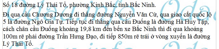 Hải quan Bắc Ninh – phường Kinh Bắc 