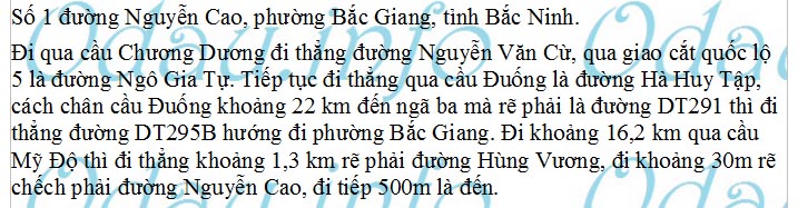 Sở Y tế tỉnh Bắc Ninh – phường Bắc Giang 