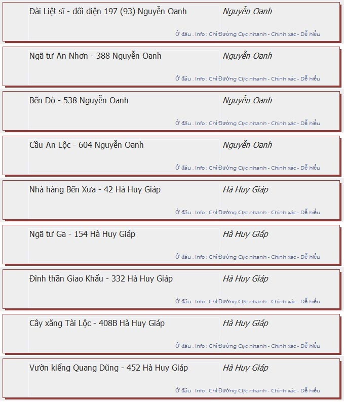 odau.info: lộ trình và tuyến phố đi qua của tuyến bus số 03 ở tp. Hồ Chí Minh no05