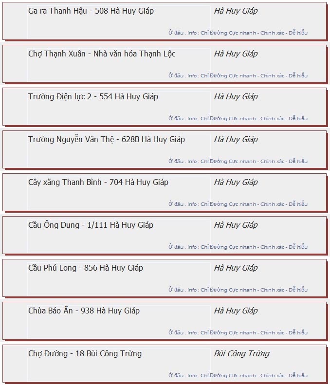 odau.info: lộ trình và tuyến phố đi qua của tuyến bus số 03 ở tp. Hồ Chí Minh no06