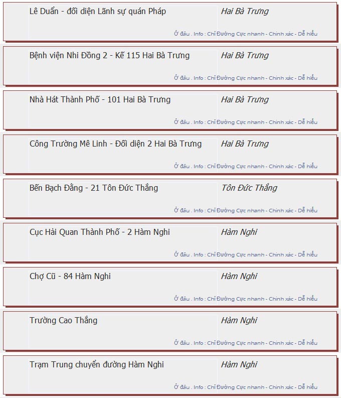 odau.info: lộ trình và tuyến phố đi qua của tuyến bus số 03 ở tp. Hồ Chí Minh no13
