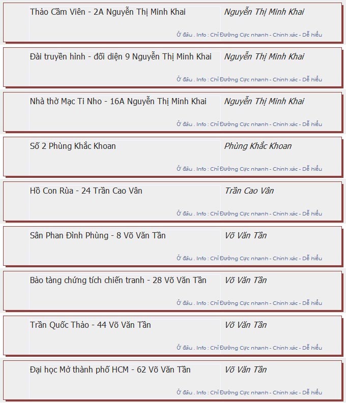 odau.info: lộ trình và tuyến phố đi qua của tuyến bus số 06 ở tp. Hồ Chí Minh no12