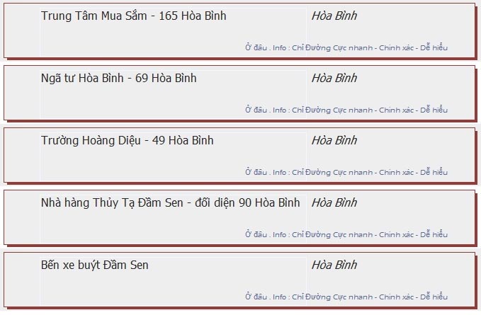 odau.info: lộ trình và tuyến phố đi qua của tuyến bus số 15 ở tp. Hồ Chí Minh no05