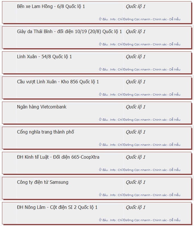 odau.info: lộ trình và tuyến phố đi qua của tuyến bus số 19 ở tp. Hồ Chí Minh no06