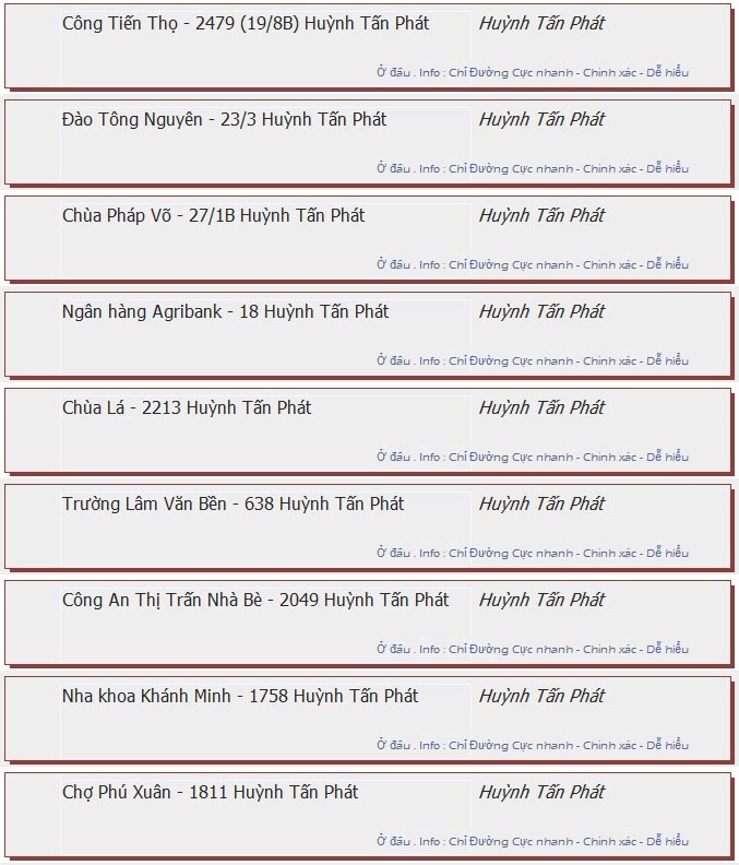odau.info: lộ trình và tuyến phố đi qua của tuyến bus số 20 ở tp. Hồ Chí Minh no09