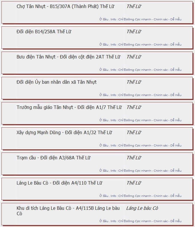 odau.info: lộ trình và tuyến phố đi qua của tuyến bus số 22 ở tp. Hồ Chí Minh no05