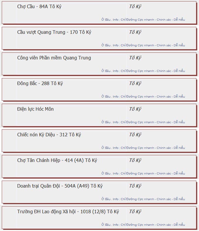odau.info: lộ trình và tuyến phố đi qua của tuyến bus số 24 ở tp. Hồ Chí Minh no05