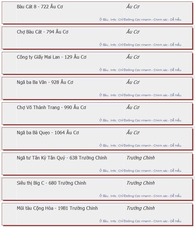 odau.info: lộ trình và tuyến phố đi qua của tuyến bus số 27 ở tp. Hồ Chí Minh no04
