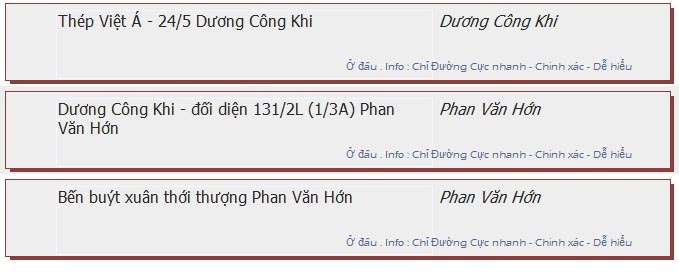 odau.info: lộ trình và tuyến phố đi qua của tuyến bus số 28 ở tp. Hồ Chí Minh no08