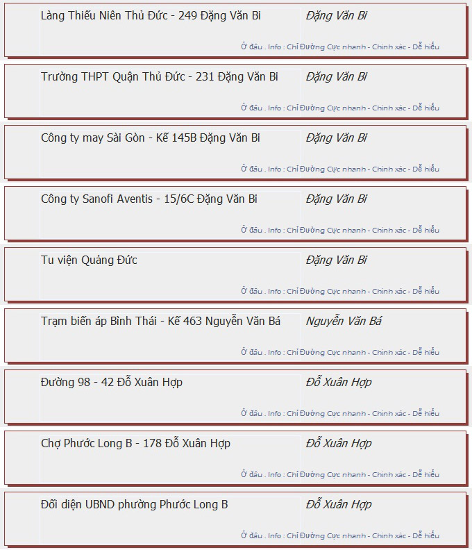 odau.info: lộ trình và tuyến phố đi qua của tuyến bus số 29 ở tp. Hồ Chí Minh no09