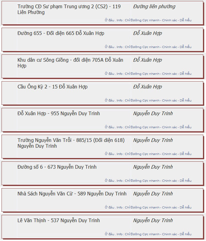 odau.info: lộ trình và tuyến phố đi qua của tuyến bus số 29 ở tp. Hồ Chí Minh no11