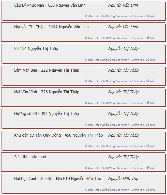 odau.info: lộ trình và tuyến phố đi qua của tuyến bus số 31 ở tp. Hồ Chí Minh no13