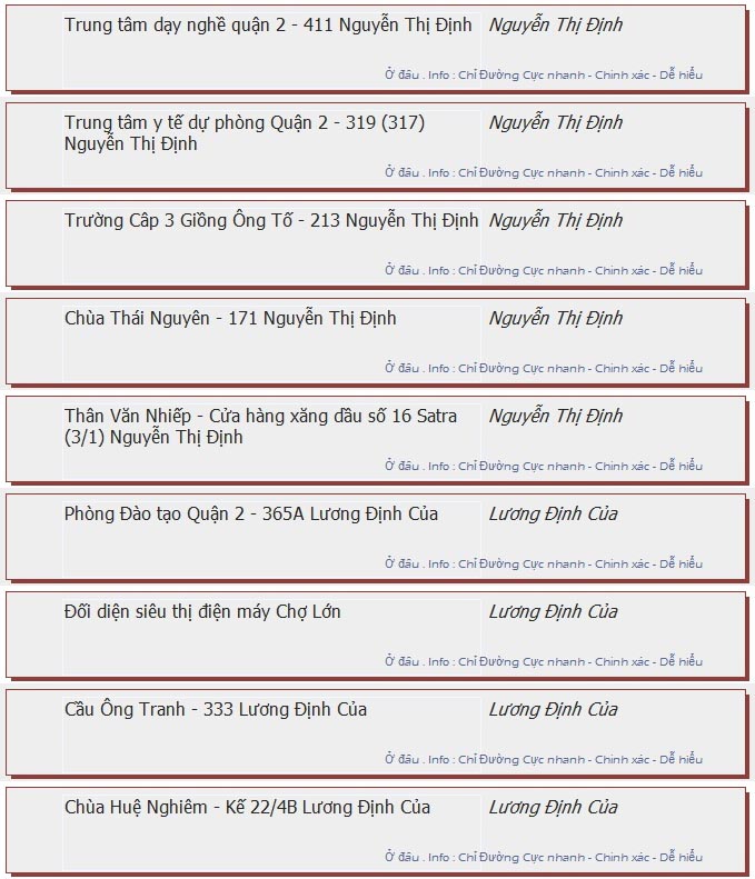 odau.info: lộ trình và tuyến phố đi qua của tuyến bus số 43 ở tp. Hồ Chí Minh no07